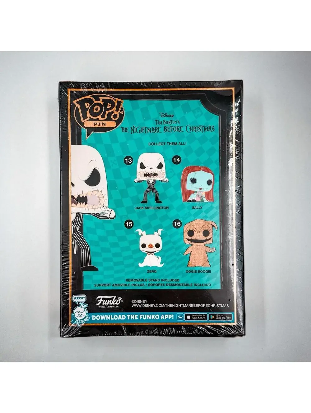 Funko Pop Enamel Pin 4-Pack Nightmare Before Christmas Disney Collectible Set